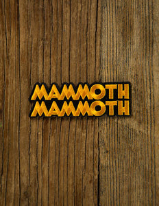 Mammoth Mammoth - Logo Patch