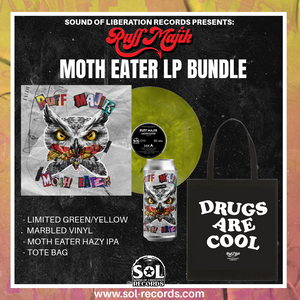 Ruff Majik - "Moth Eater" Green / Yellow Marbled Vinyl Bundle