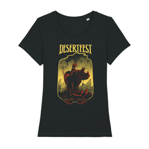 Desertfest - "Rhino" Ladies T-Shirt