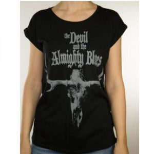 The Devil And The Almighty Blues - "Moose Skull" Girlie T-Shirt