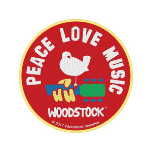 "Peace Love Music" Patch